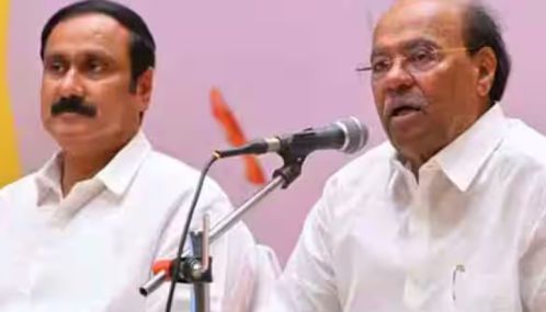 பாமக நிறுவனர் ராமதாஸ் உடன் அன்புமணி சந்திப்பு