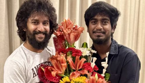 டூரிஸ்ட் ஃபேமிலி இயக்குநரை நேரில் அழைத்து பாராட்டிய நானி