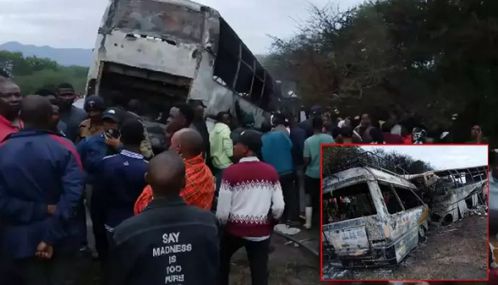 2 பேருந்துகள் நேருக்கு நேர் மோதி கோர விபத்து - 40 பேர் உயிரிழப்பு