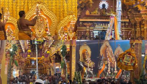 பக்தர் புடைசூழ நயினை நாகபூசணி அம்மன் கொடியேற்றம் சிறப்பாக நடைபெற்றது!