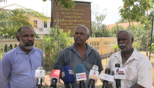 யாழ்ப்பாணம் - தாளையடியில் அரச காணியை தனியாருக்காக சுவீகரிக்கும் முயற்சி பிரதேச மக்களால் முறியடிப்பு