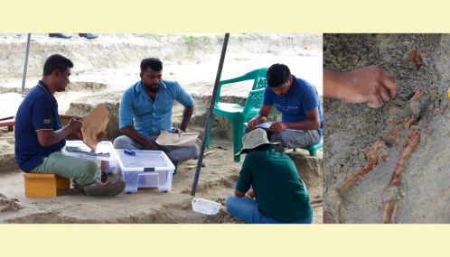 செம்மணியில் 40 மனித எலும்புத் தொகுதியுடன் 2 ஆவது குழியும் அகழ்வு ஆரம்பம்.