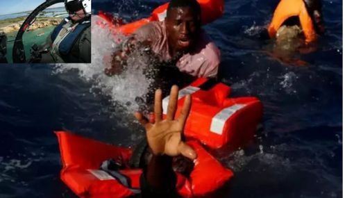 அகதிகள் படகு கடலில் கவிழ்ந்து விபத்து - 4 பேர் மரணம்