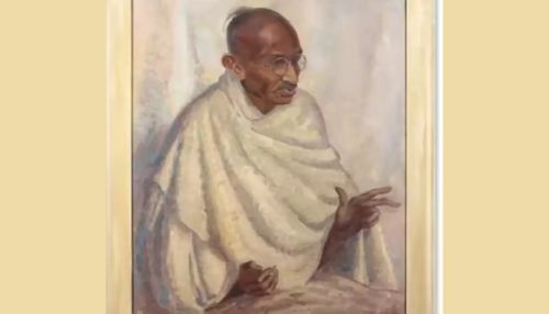 இங்கிலாந்தில் மகாத்மா காந்தி ஓவியம் ரூ.1.7 கோடிக்கு ஏலம்
