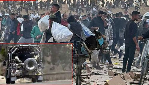 காசாவில் வான்தாக்குதல், துப்பாக்கிச்சூட்டில் 82 பாலஸ்தீனர்கள் பலி