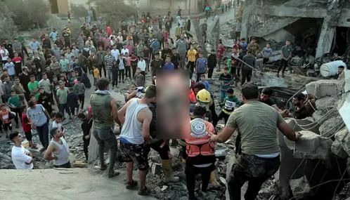 இஸ்ரேல் தாக்கியதில் காசாவில் உணவுக்காக காத்திருந்த 46 பேர் பலி