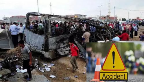 நைஜீரியா: லோரி மீது பேருந்து மோதி கோர விபத்து - 21 பேர் மரணம்