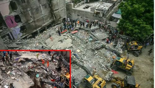 பாகிஸ்தானில்அடுக்குமாடி குடியிருப்பு இடிந்து விபத்து - 27 பேர் உயிரிழப்பு