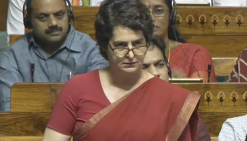 'வயநாடு நிலச்சரிவில் பாதிக்கப்பட்டவர்களின் கடன்களை தள்ளுபடி செய்ய வேண்டும்' - பிரியங்கா காந்தி வலியுறுத்தல்