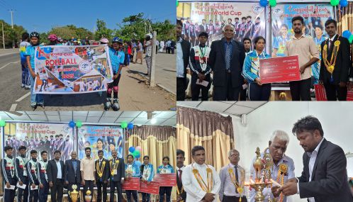 சர்வதேச ரோல் போல் உலக கிண்ண போட்டியில் சாதித்த மன்னார் வீர வீராங்கனைகள் கெளரவிப்பு