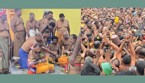 மட்டக்களப்பு  மாமாங்கேஸ்வரர் தீர்த்த திருவிழா பல்லாயிரக்கணக்கான பக்தர்கள்