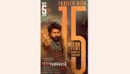 15 மில்லியன் பார்வைகளை கடந்த 'மதராஸி' பட முன்னோட்டம்