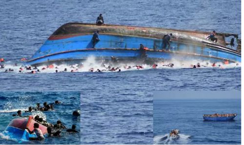 அகதிகள் படகு கடலில் கவிழ்ந்து விபத்து - 20 பேர் உயிரிழப்பு