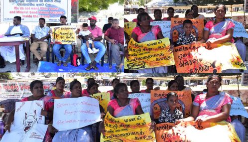 மன்னாரில்  26 வது நாளாக  தொடரும் போராட்டம்