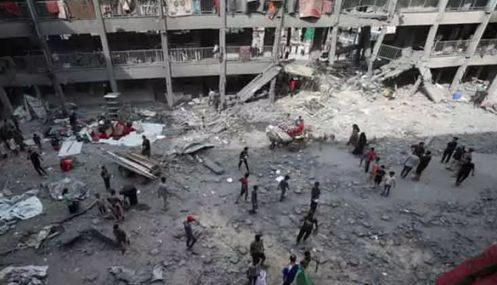 ஹமாஸ் அமைப்பு ஆயுத கிடங்காக பயன்படுத்திய மருத்துவமனையை தாக்கிய இஸ்ரேல்