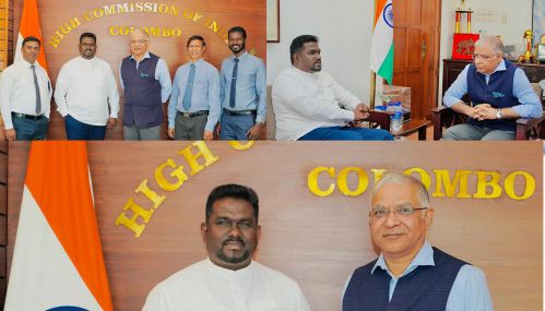 இந்திய உயர்ஸ்தானிகருடன் பிரதியமைச்சர் பிரதீப் சந்தித்து மலையகத்துக்கான இந்திய உதவிகள் தொடர்பில்  விசேட கலந்துரையாடல்