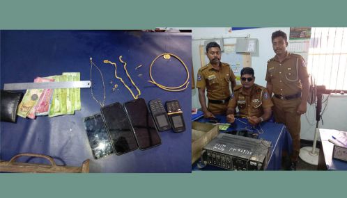 சுன்னாகத்தில் களவாடப்பட்ட பெறுமதிமிக்க நகைகளுடன் ஊர்காவற்றுறையில் ஒருவர் கைது!