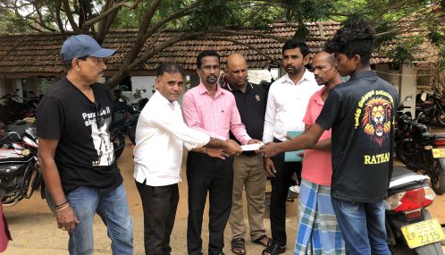 மட்டு மகிழவெட்டுவான் யானை தாக்குதல்; இளம் தாயாரின் குடும்பத்திற்கு இழப்பீடாக முதலில் ஒரு இலட்சம் ரூபா வழங்கிவைப்பு