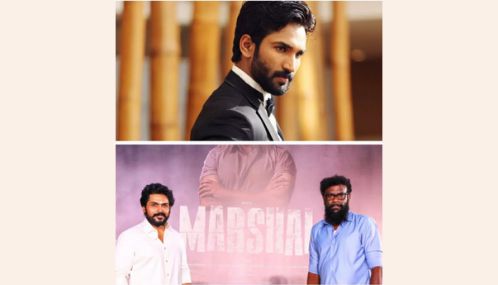 கார்த்தியின் `மார்ஷல்' படத்தின் வில்லன் ஆதி