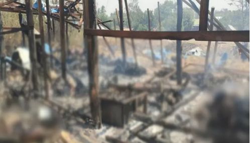 மியான்மரில் கிளர்ச்சியாளர்கள் மீது ராணுவம் வான்வழி தாக்குதல் - 21 பேர் உயிரிழப்பு