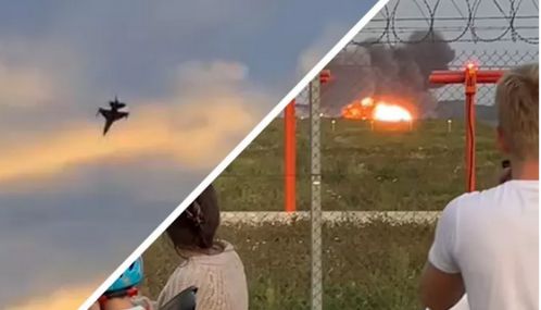 போலந்தில் எப்-16 போர் விமானம் விபத்தில் சிக்கி விமானி உயிரிழப்பு