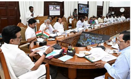 திட்டங்களின் செயலாக்கம் குறித்து மாவட்ட ஆட்சியர்களுடன் மு.க.ஸ்டாலின் ஆலோசனை