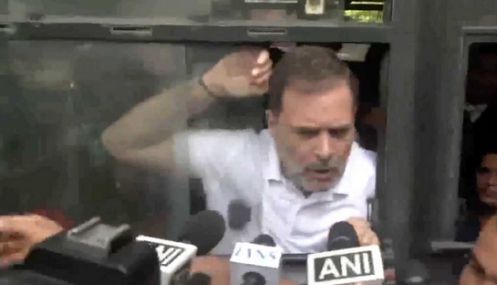 அரசியலுக்காக அல்ல, அரசியலமைப்பை காக்கவே இந்த போராட்டம் - ராகுல் காந்தி