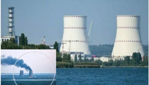 ரஷிய அணு மின் நிலையம் மீது உக்ரைன் தாக்குதல்