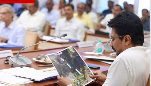 வடகிழக்கு பருவமழை முன்னெச்சரிக்கை நடவடிக்கைகள் -  உதயநிதி ஸ்டாலின் ஆலோசனை