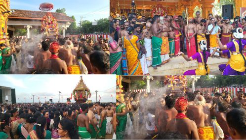 மட்டக்களப்பு கல்லடி  திருச்செந்தூர் ஆலய  வருடாந்த தேரோட்டம்