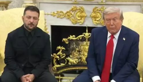 வெள்ளை மாளிகையில் டிரம்ப் - ஜெலென்ஸ்கி சந்திப்பு