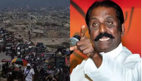 ''65 ஆயிரம் மனிதர்களின் உயிர் உருவப்பட்டிருக்கிறது... தாங்க முடியவில்லை'' - வைரமுத்து