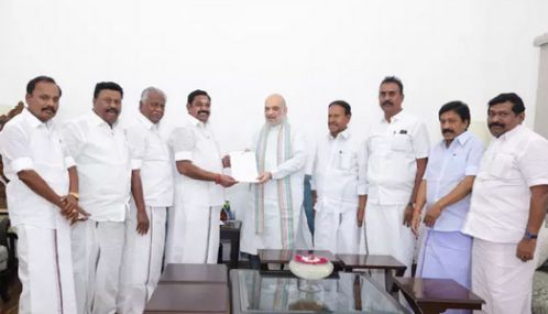 டில்லியில் அமித்ஷாவை சந்தித்தபோது எடப்பாடி பழனிசாமி பேசியது? பரபரப்பு தகவல்கள்