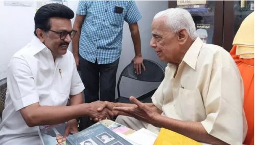 எச்.வி. ஹண்டே எழுதும் கடிதங்கள் எப்போதும் எனக்கு ஊக்கமளிப்பவை - மு.க.ஸ்டாலின்