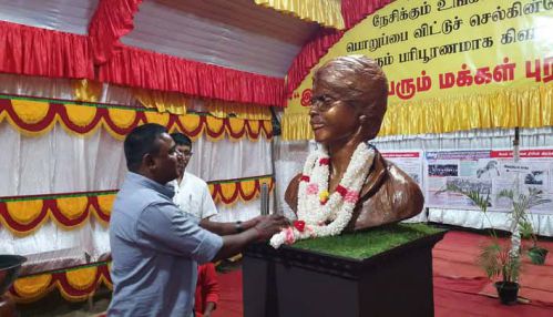 தியாக தீபம் திலீபனின் ஆவணக் காட்சியகத்தை பார்வையிட்ட தேசிய மக்கள் சக்தியின் நாடாளுமன்ற உறுப்பினர்ரஜீவன்!