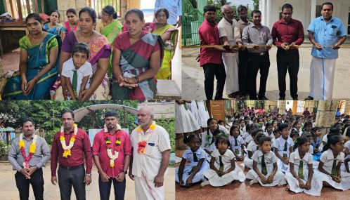 யாழ்ப்பாணம் மூளாய் சைவப் பிரகாச வித்தியாலயத்தில் திண்மக் கழிவகற்றல் தொகுதி திறந்துவைப்பு!