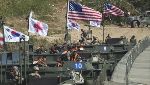 வடகொரியாவின் எச்சரிக்கையை மீறி கூட்டுப்போர் பயிற்சியை தொடங்கிய தென்கொரியா