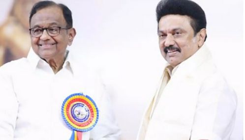 இந்தியாவின் உயர்வுக்கு தொடர்ந்து பணியாற்ற வேண்டும் - ப.சிதம்பரத்துக்கு மு.க.ஸ்டாலின் வாழ்த்து