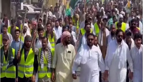 பாகிஸ்தான் அரசுக்கு எதிராக காஷ்மீரில் போராட்டம்