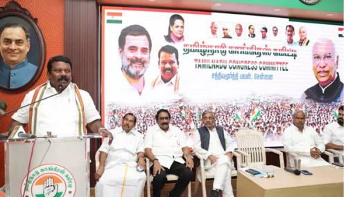 மக்களின் உரிமைக்காக காங்கிரஸ் கடைசி மூச்சு வரை போராடும் - செல்வப்பெருந்தகை