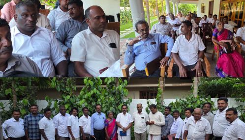 உள்ளூராட்சி மன்றங்களின்  தலைவர்களுடன் சிறீதரன் எம்.பி கலந்துரையாடல்!