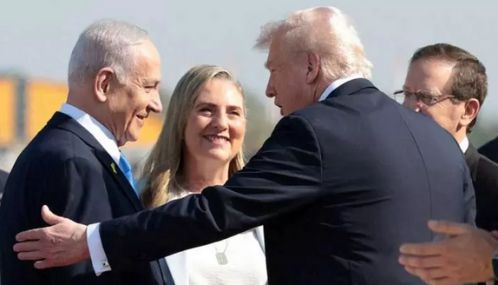 அமெரிக்க அதிபர் டிரம்ப் இஸ்ரேல் சென்றார்