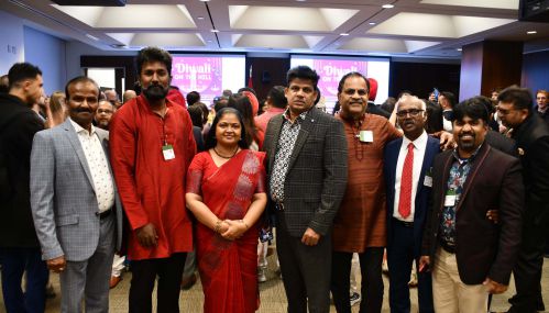 ஒட்டாவா மாநகரில் அமைந்துள்ள கனடிய பாராளுமன்ற வளாகத்தில் நடைபெற்ற 'தீபாவளித்திருநாள்' விழா