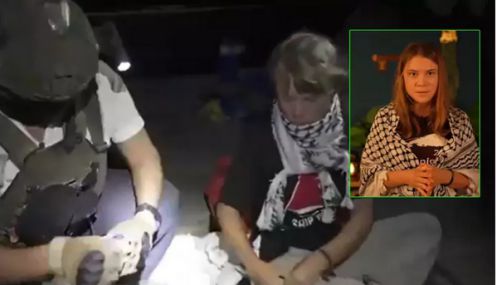 காசாவிற்கு கடல் வழியாக நிவாரண பொருட்கள் கொண்டு சென்ற கிரேட்டா தன்பெர்க் தடுத்து நிறுத்தம்