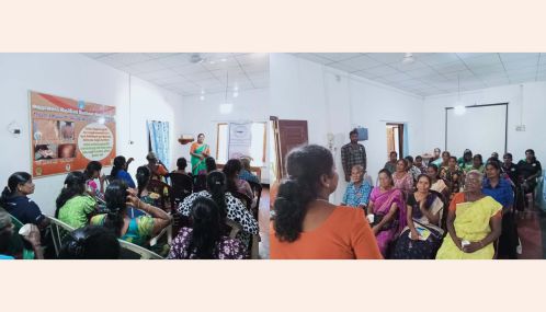 மூளாய் காவேரி கலா மன்றத்தின் ஏற்பாட்டில் ஊடக வலுப்படுத்தல் பயிற்சி