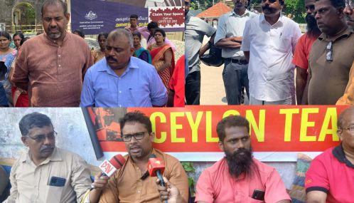 யாழ்ப்பாணத்தில் ஆளுநர் செயலகம் முன் தொடரும் ஆசிரியர்களின் போராட்டம்!