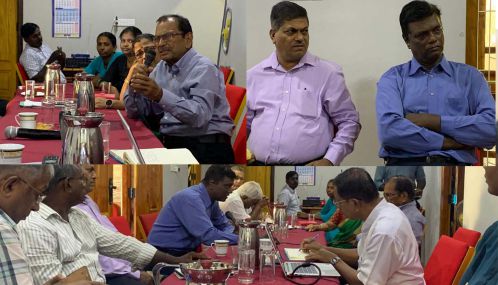 யாழ்ப்பாணத்தில் இயங்கும்  சொன்ட் நிறுவன ஏற்பாட்டில்  வடக்கு கல்வி அபிவிருத்தி தொடர்பாக துறைசார் வல்லுநர்களின்  கலந்துரையாடல்!