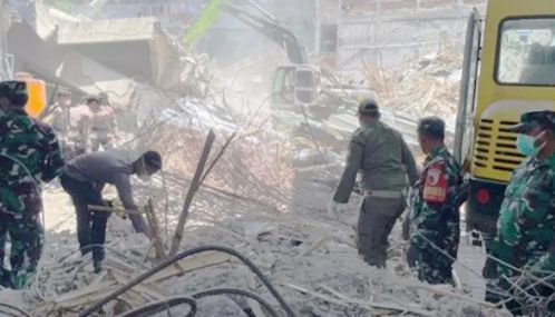 இந்தோனேசியாவில் மதப்பள்ளி இடிந்து விபத்து -  36  ஆக உயர்வு