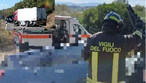 இத்தாலியில் கார் விபத்து  - 4 இந்தியர்கள் உயிரிழப்பு