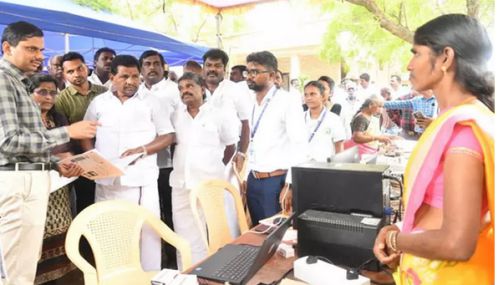 நலம் காக்கும் ஸ்டாலின் சிறப்பு மருத்துவ முகாம் - அமைச்சர் அனிதா ராதாகிருஷ்ணன் ஆய்வு